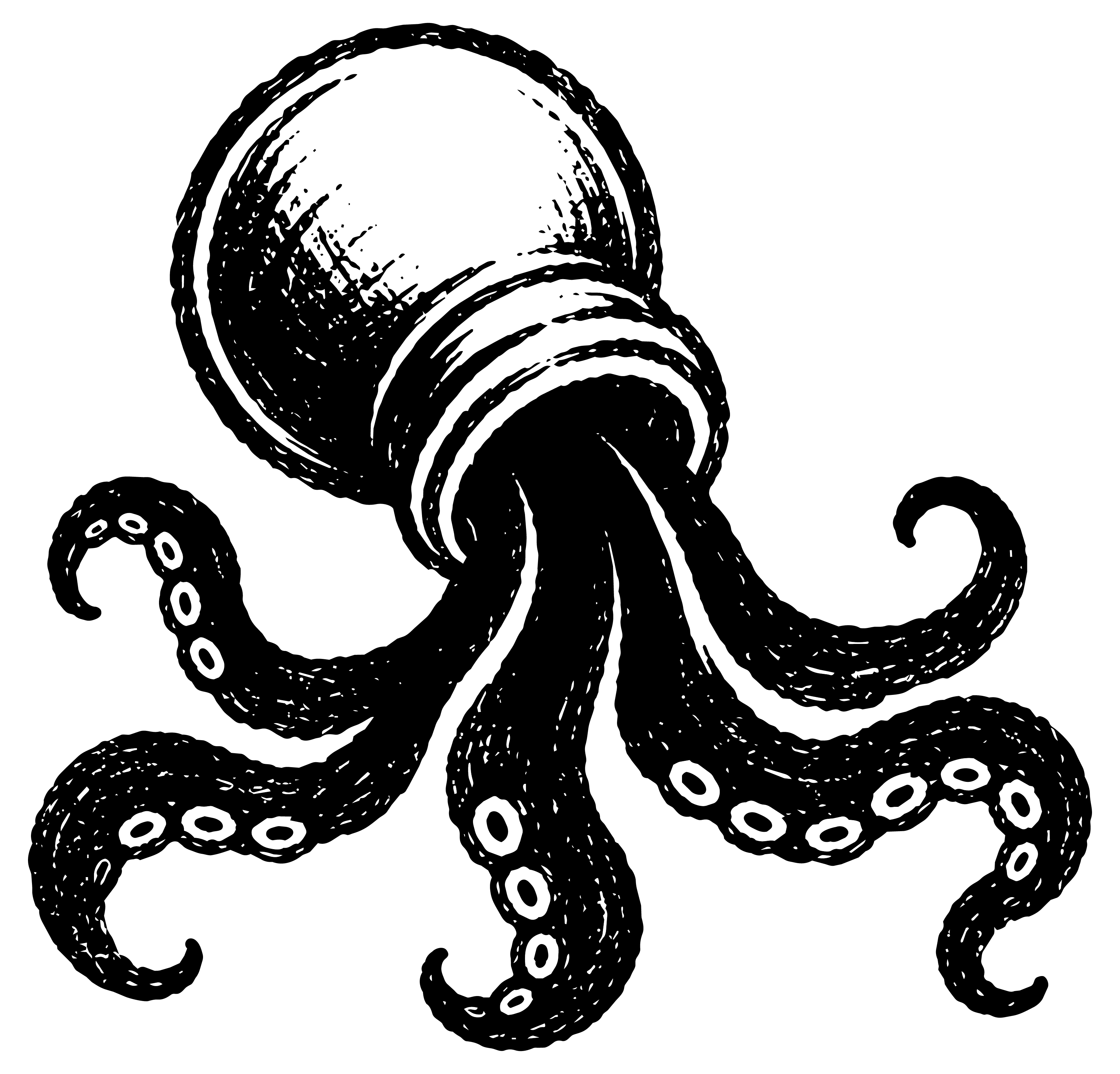 Tintaculo ink octopus logo
